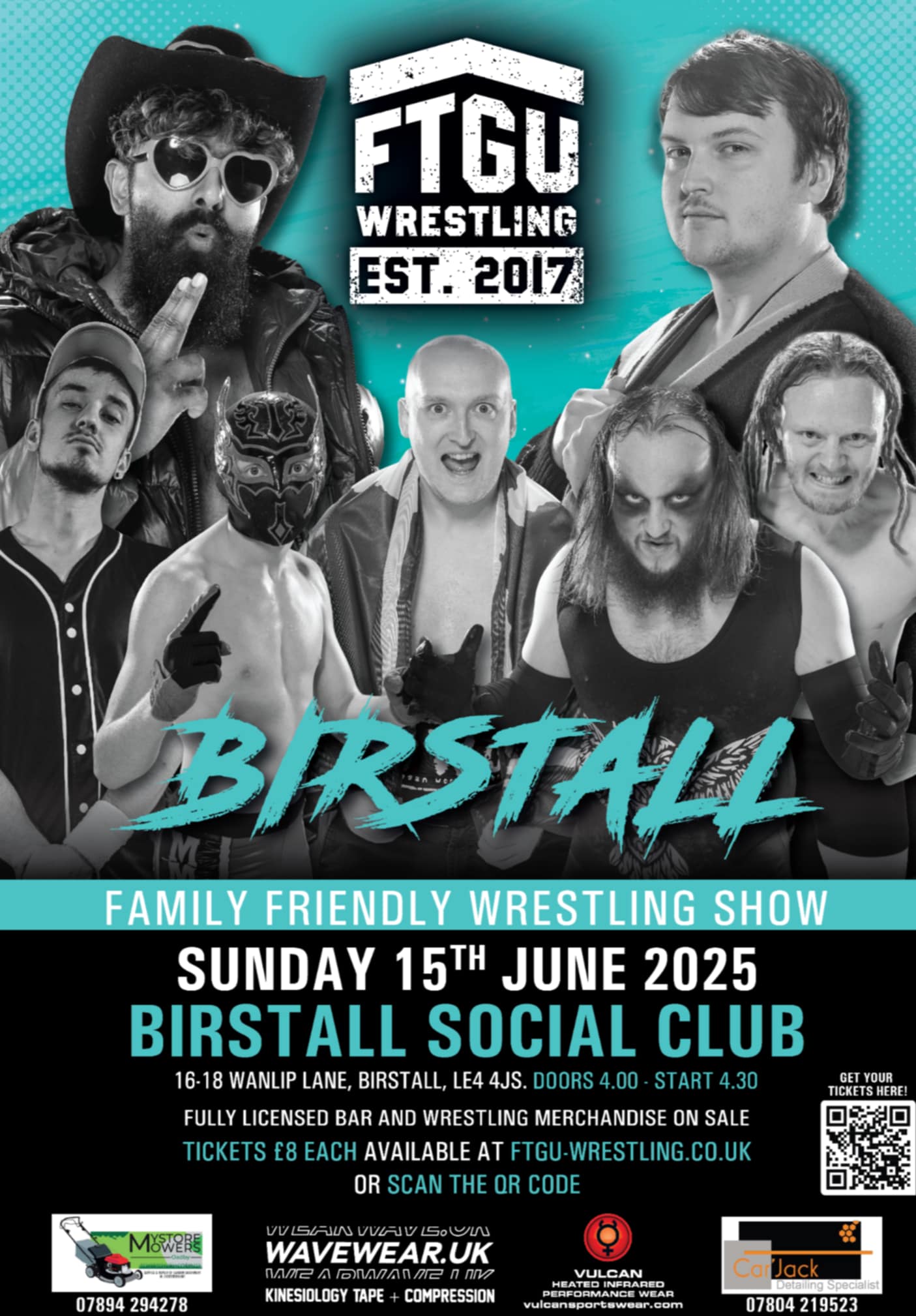 FTGU EVENT: BIRSTALL SUNDAY 15TH JUNE 2025