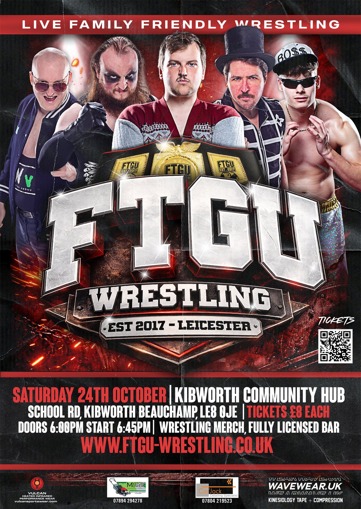 FTGU EVENT: KIBWORTH - SATURDAY - OCTOBER 24TH 2026 - KIBWORTH COMMUNITY HUB