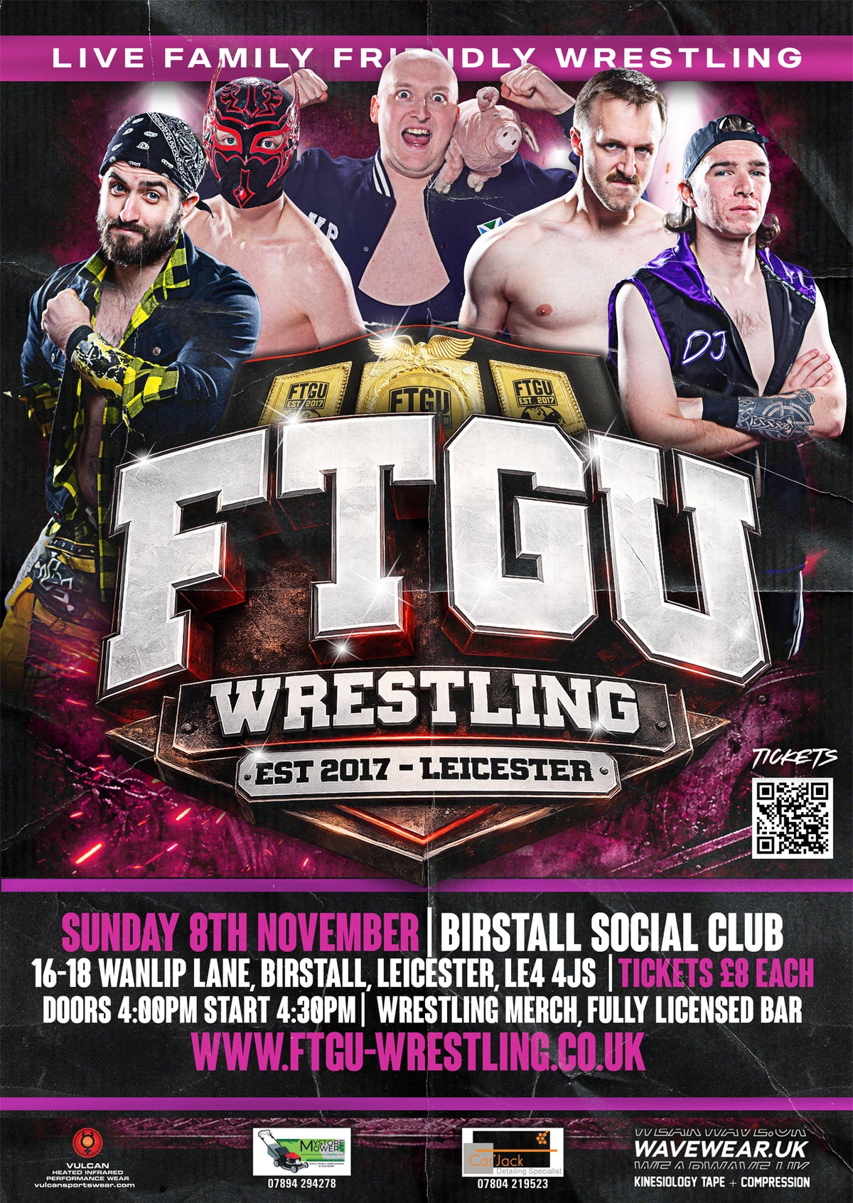 FTGU EVENT: BIRSTALL - SUNDAY - NOVEMBER 8TH 2026