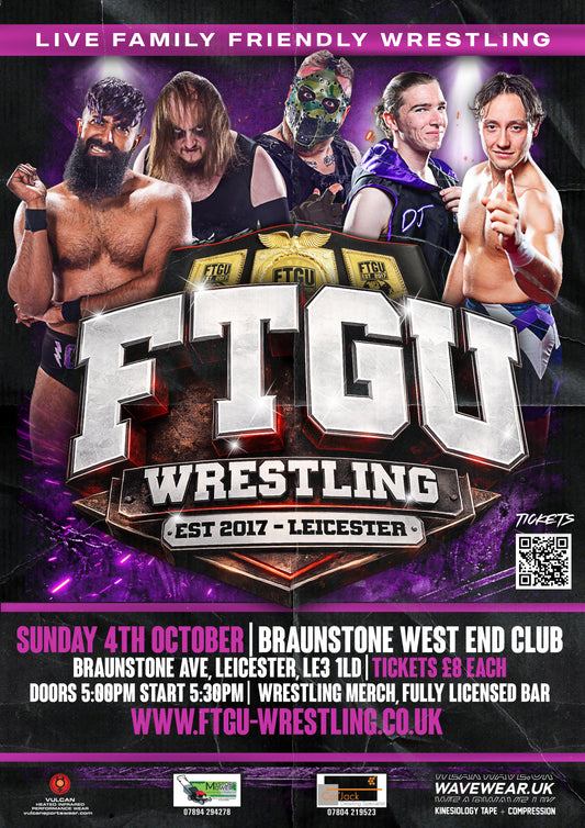 FTGU EVENT: BRAUNSTONE - SUNDAY - OCTOBER 4TH 2026 - THE WEST END CLUB