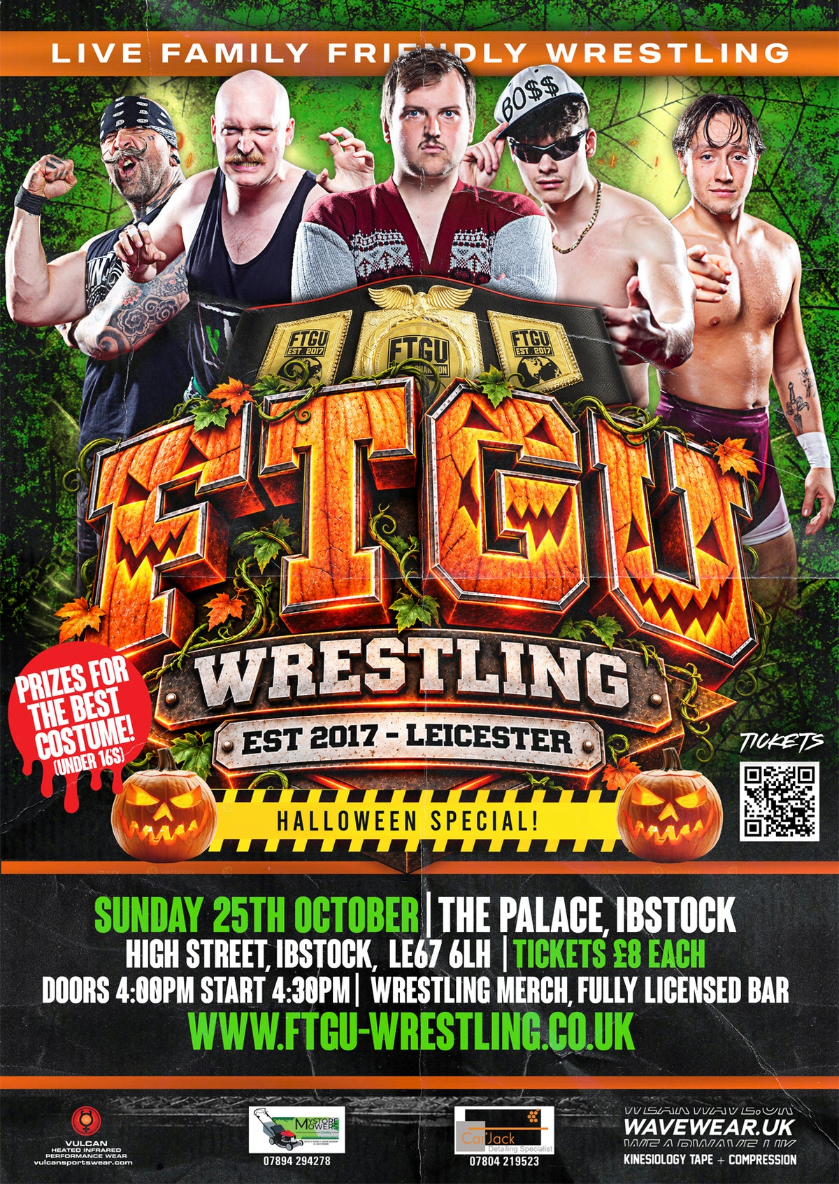FTGU EVENT: IBSTOCK HALLOWEEN SPECIAL-SUNDAY - 25TH OCTOBER 2026