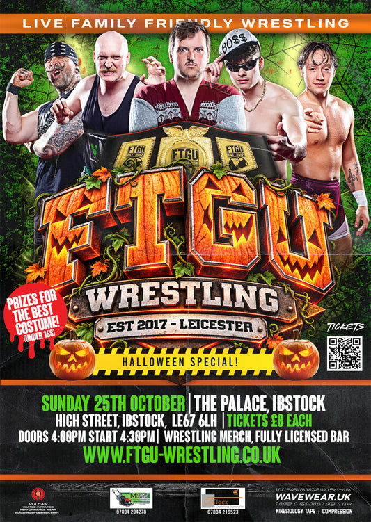 FTGU EVENT: IBSTOCK HALLOWEEN SPECIAL-SUNDAY - 25TH OCTOBER 2026