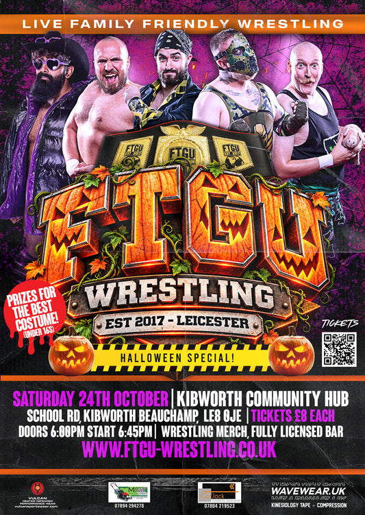 FTGU EVENT: KIBWORTH - SATURDAY - OCTOBER 24TH 2026 - KIBWORTH COMMUNITY HUB