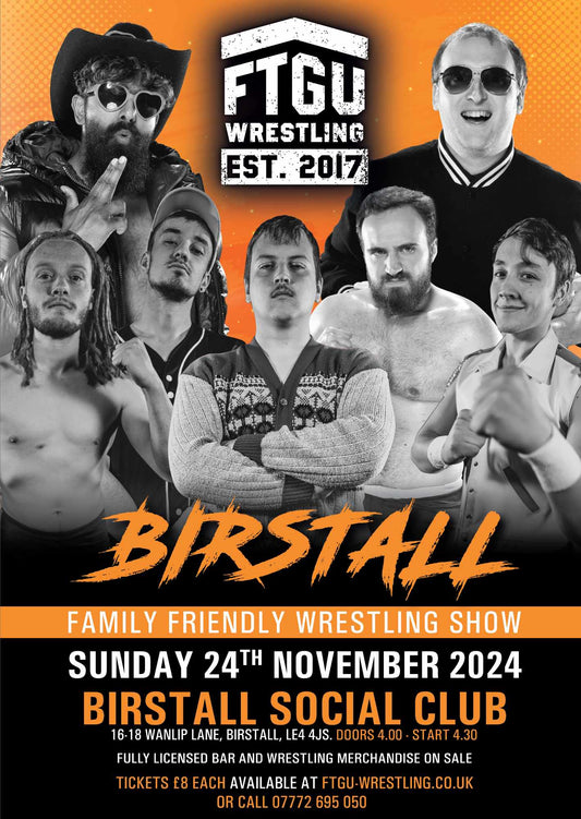 FTGU EVENT: BIRSTALL SUNDAY 24TH NOVEMBER 2024