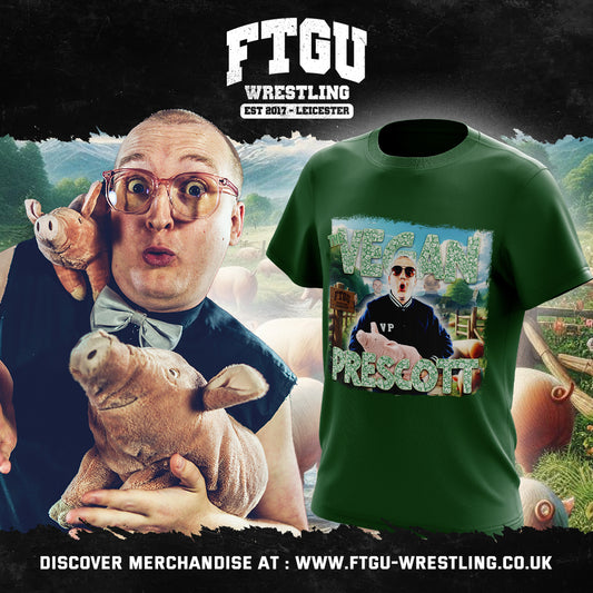 THE VEGAN PRESCOTT OFFICIAL T-SHIRT