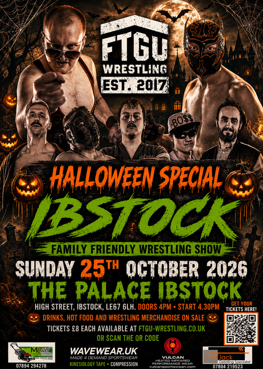 FTGU EVENT: IBSTOCK HALLOWEEN SPECIAL-SUNDAY - 25TH OCTOBER 2026