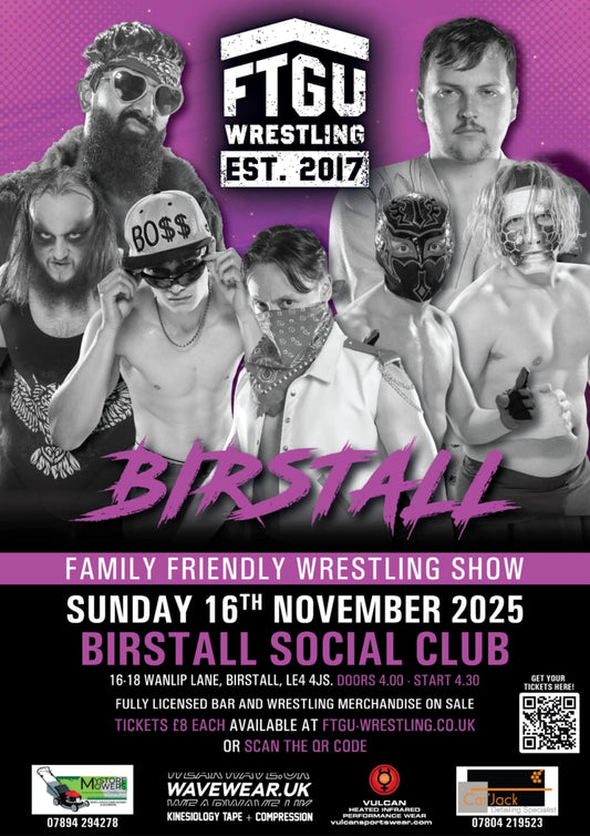 FTGU EVENT: BIRSTALL SUNDAY 16TH NOVEMBER 2025