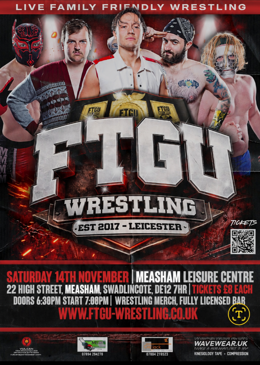 FTGU EVENT: MEASHAM - SATURDAY - NOV 14TH - MEASHAM LEISURE CENTRE