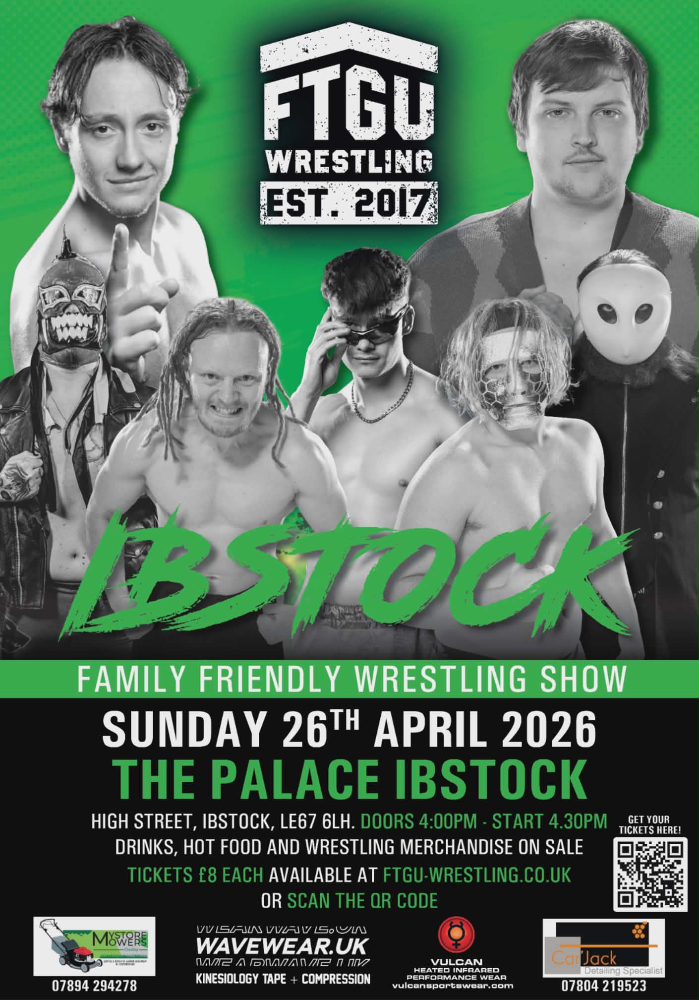 FTGU EVENT: IBSTOCK - SUNDAY 26TH APRIL 2026